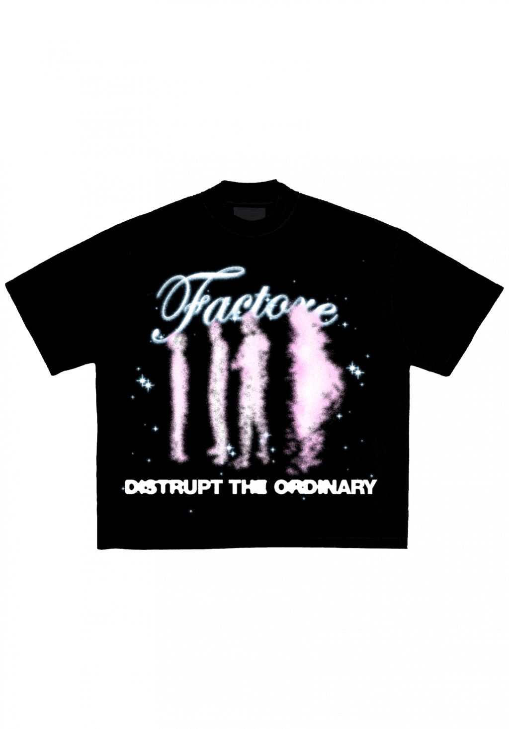 BLACK SPRAY FACTORE 2025 T-SHIRT